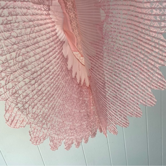 Vintage Van Raalte Light Pink Nylon Half Slip Lace Trim Small Coquette Fairycore - Picture 4 of 8